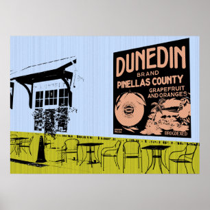 Póster Ilustraciones de Dunedin, la Florida - fotos