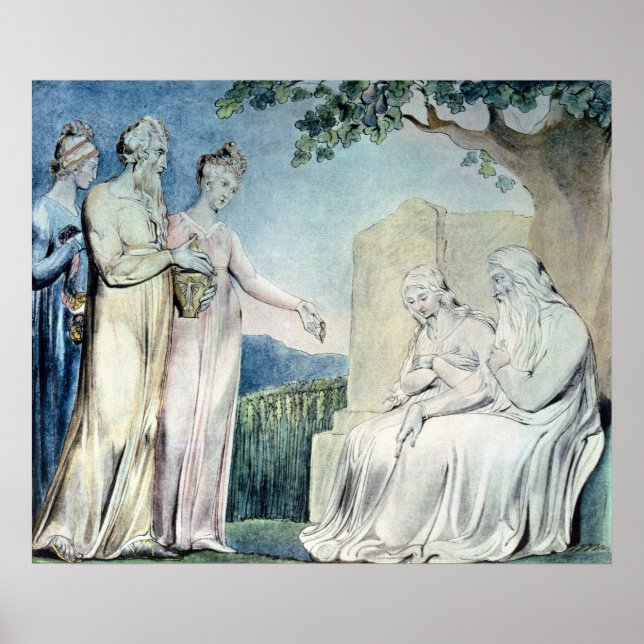 Póster Ilustraciones del libro del trabajo (Frente)