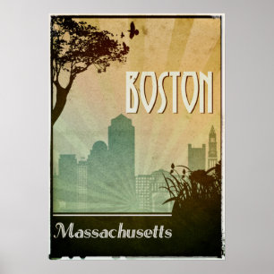 Póster Ilustraciones del poster de la ciudad del diseño