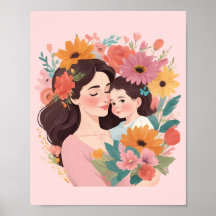 Ilustrador de Día de la Madre