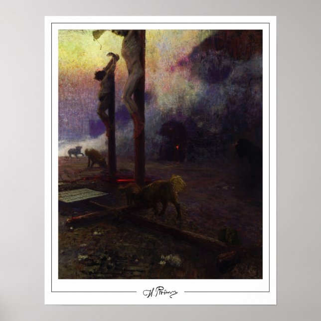 Póster Ilya Repin Zedign Art Poster #201 (Frente)