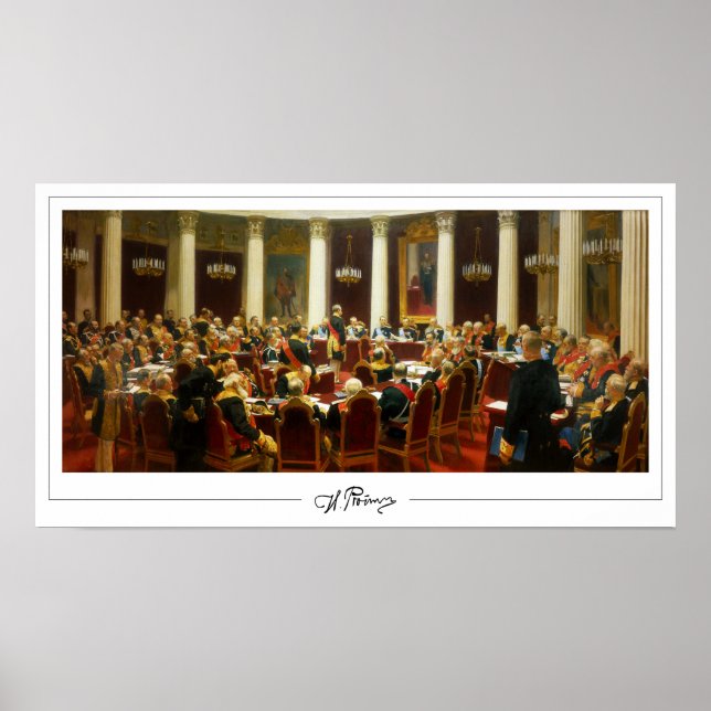 Póster Ilya Repin Zedign Art Poster #31 (Frente)