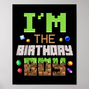 Póster Im El Número De Pixel Del Fiesta De Videojuegos De