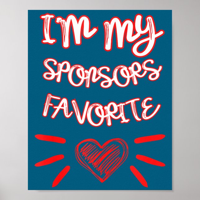 Póster I'm My Snsors Favorite Funny Quote Tank Top  (Frente)