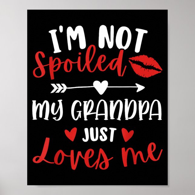 Póster I'm Not Siled My Grandpa Loves Me Family Reunion M (Frente)