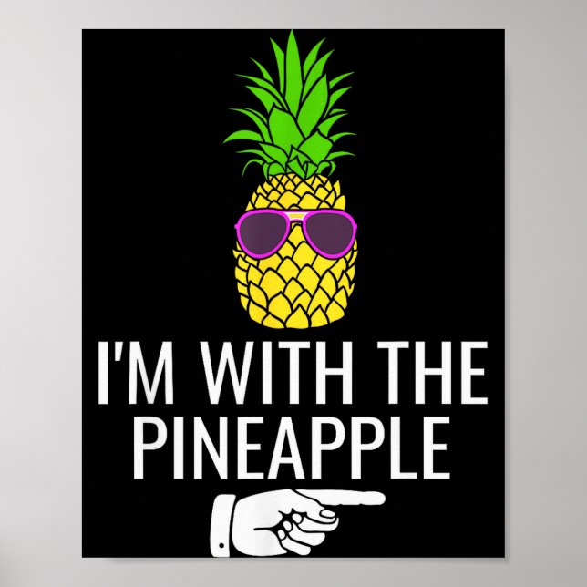 Póster I'm With Ne Shirt Funny Ne Halloween Costume  (Frente)