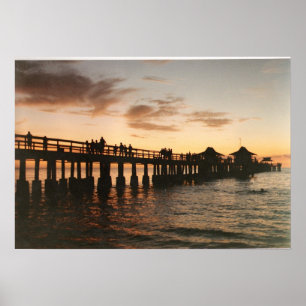 Póster imagen0-8 Poster o lienzo de Nápoles Pier