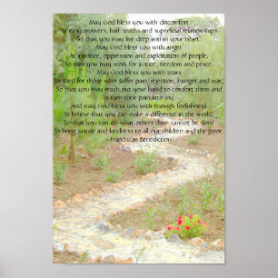 Póster Imagen 207a, que Dios te bendiga con incomodidad..