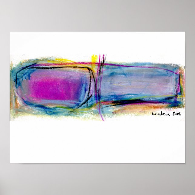 Póster imagen abstracta (Frente)