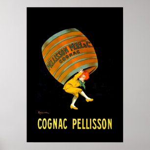 Póster Imagen Art Déco de Leonetto Cappiello Cognac Pelli