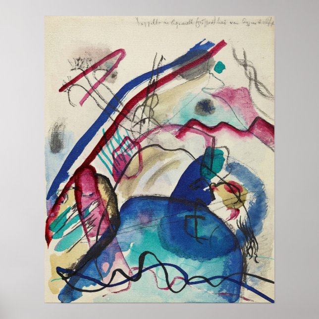 Póster Imagen con un borde blanco | Kandinsky (Frente)