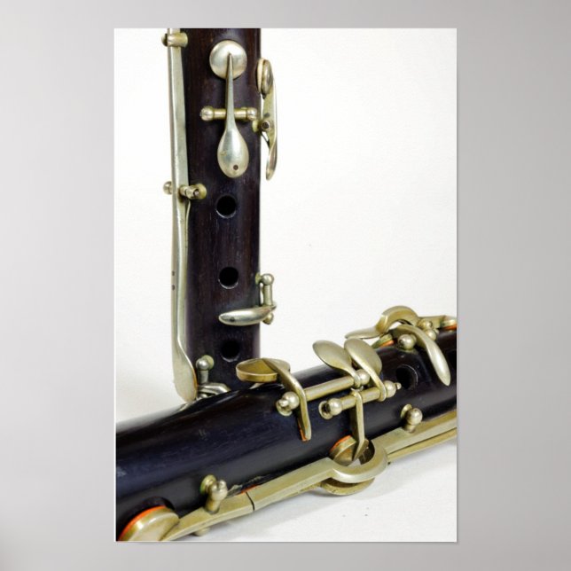 Póster Imagen de antigüedades de Clarinet (Frente)