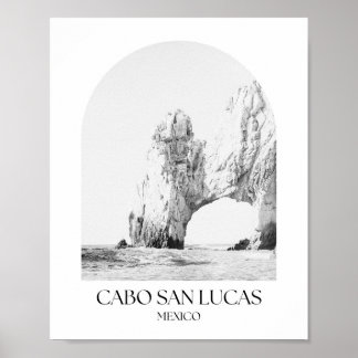Póster Imagen de Arco de Cabo San Lucas México