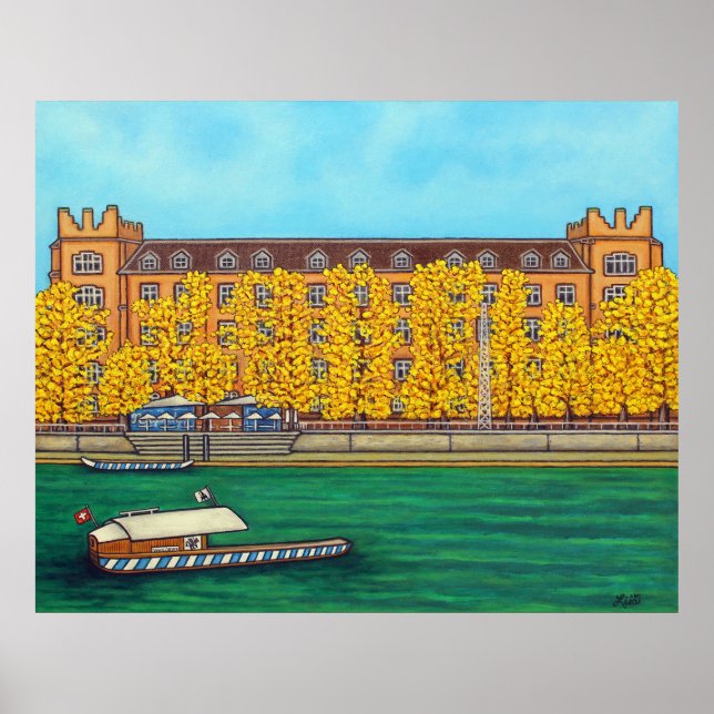 Póster Imagen de Basel Kaserne por Lisa Lorenz (Frente)