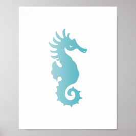 Póster Imagen de Blue Seahorse Beach