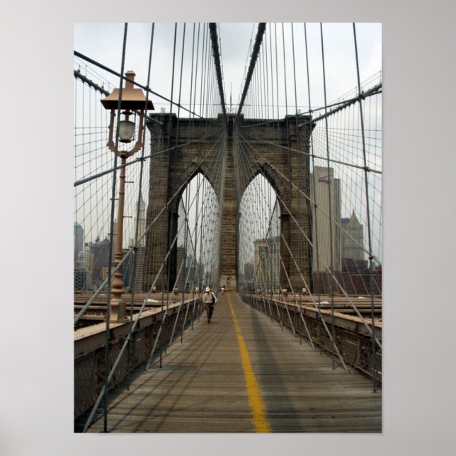Póster Imagen de Brooklyn Bridge (Frente)