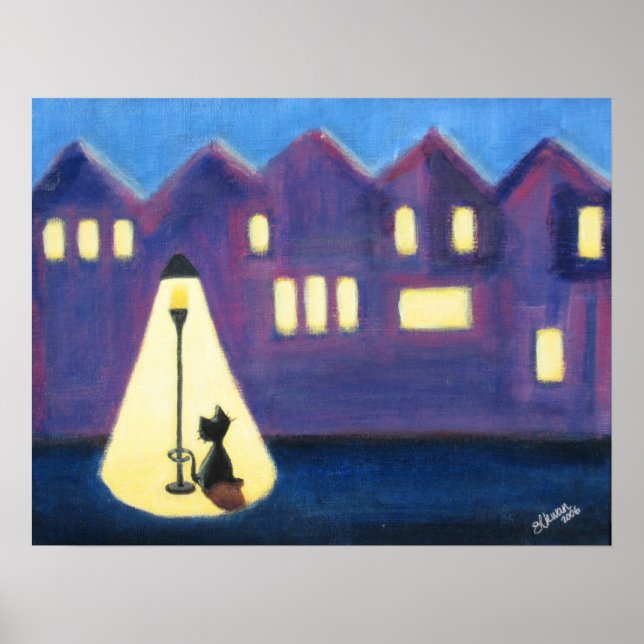 Póster Imagen de City Kitty (Frente)