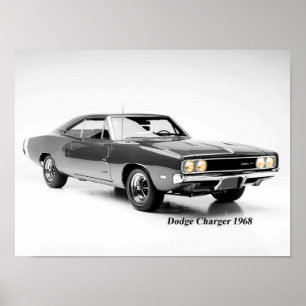 Póster Imagen de coches clásicos para Poster