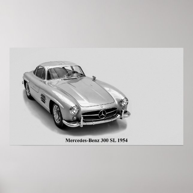 Póster Imagen de coches clásicos para poster (Frente)