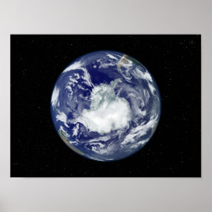 Póster Imagen de disco completo completamente iluminada