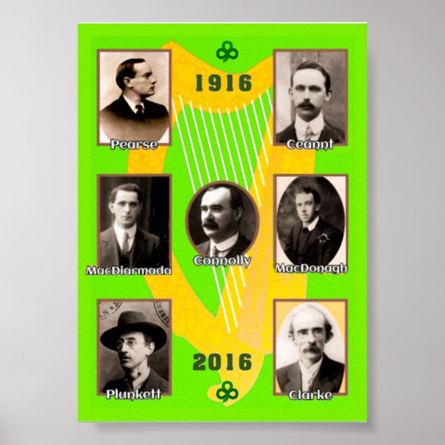 Póster Imagen de Héroes Irlandeses para poster (Frente)