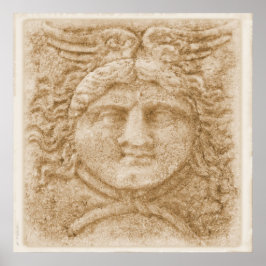 Póster Imagen de la antigua imagen de Hermes