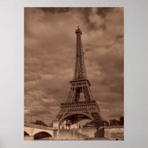 Póster Imagen de la Torre Eiffel