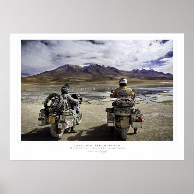 Póster Imagen de Laguna Hedionda (Frente)