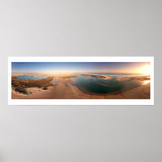 Póster Imagen de Murray Mouth Panorama