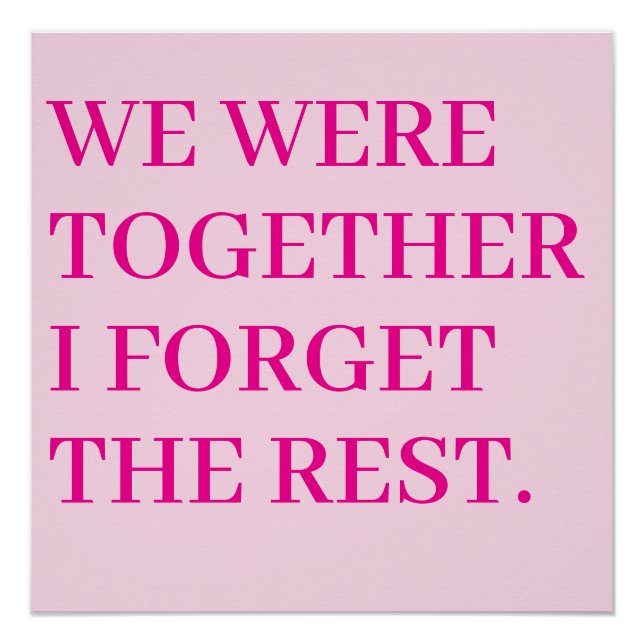 Póster Imagen de pared de texto personalizada Imprimir di (Anverso)