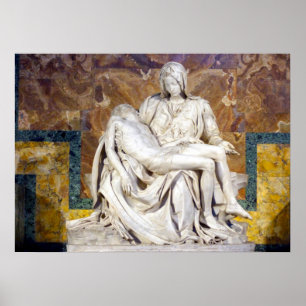 Póster Imagen de Pietà para el poster