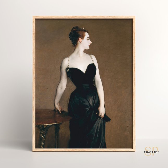 Póster Imagen de pintura de Madame X de John Singer Sarge (Subido por el creador)