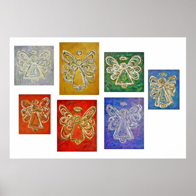 Póster Imagen de Poster de la serie Angel Color (Frente)