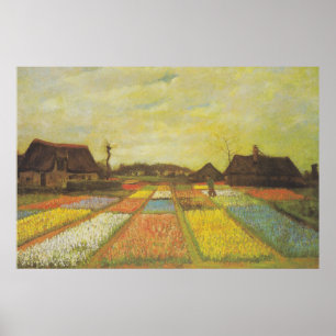 Póster Imagen de Van Gogh Tulip Fields