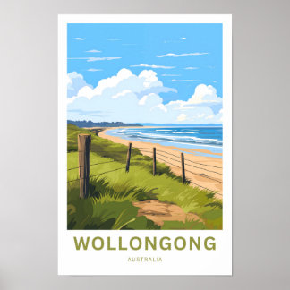 Póster Imagen de viaje de Wollongong Australia
