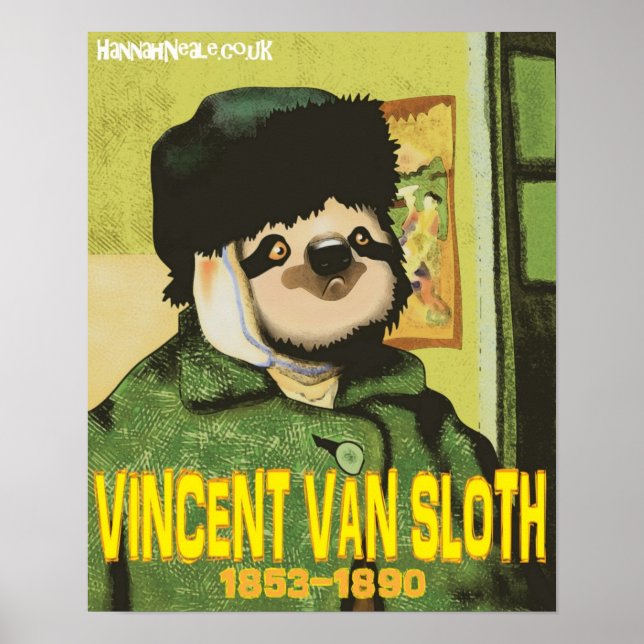 Póster Imagen de Vincent Van Sloth (Frente)