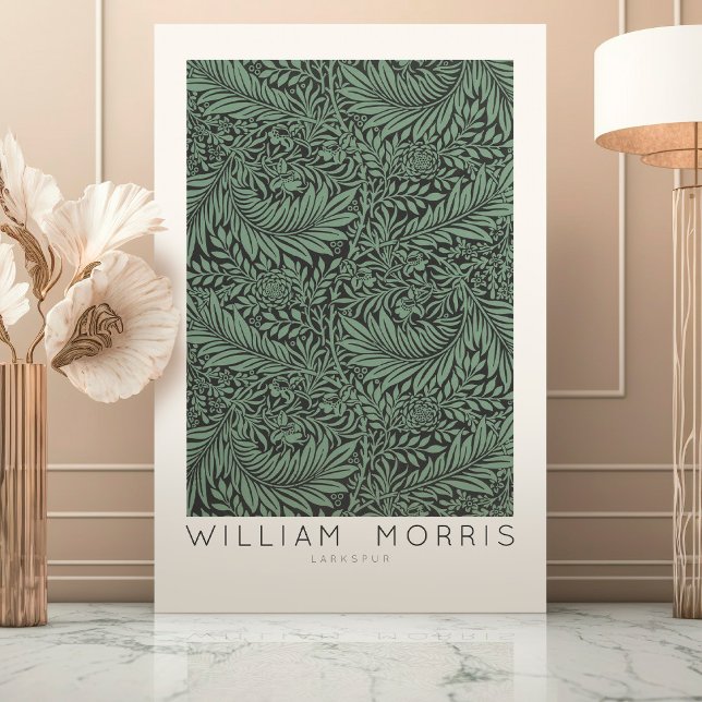 Póster Imagen de William Morris Larkspur Wall Art (Subido por el creador)