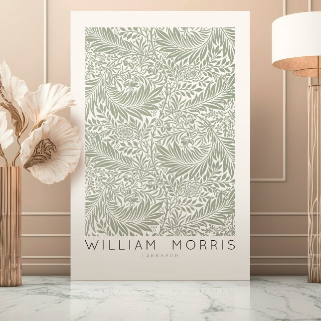 Póster Imagen de William Morris Larkspur Wall Art (Subido por el creador)