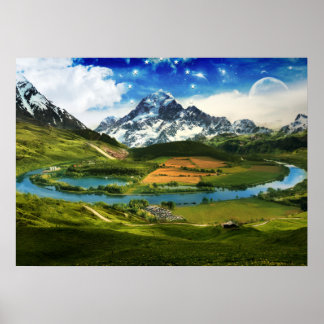 Póster imagen del amanecer