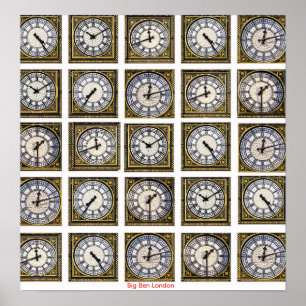 Póster Imagen del Big Ben para Poster