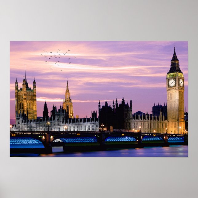 Póster Imagen del Reino Unido para poster (Frente)