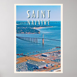 Póster Imagen fotográfica de Saint Nazaire