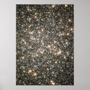 Póster Imagen hubble del núcleo del M13