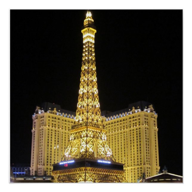 Póster Imagen impresa en el hotel Paris Las Vegas (Anverso)