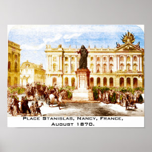 Póster Imagen vintage de Nancy France