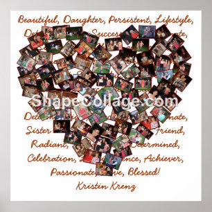 Póster Imágenes de graduación de Kristin