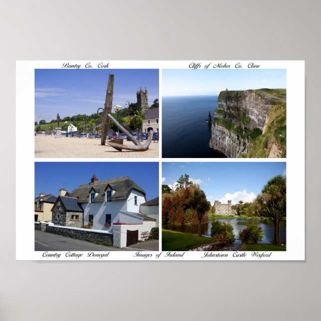 Póster Imágenes del poster de Irlanda (Frente)
