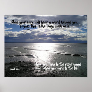 Póster Imágenes Del Poster De Ocean Isiah 30:21