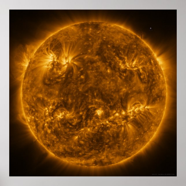 Póster Imager ultravioleta de órbita solar extremo (Frente)