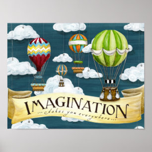 Póster Imaginación